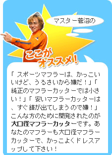大口径マフラーカッター チタンバージョン3